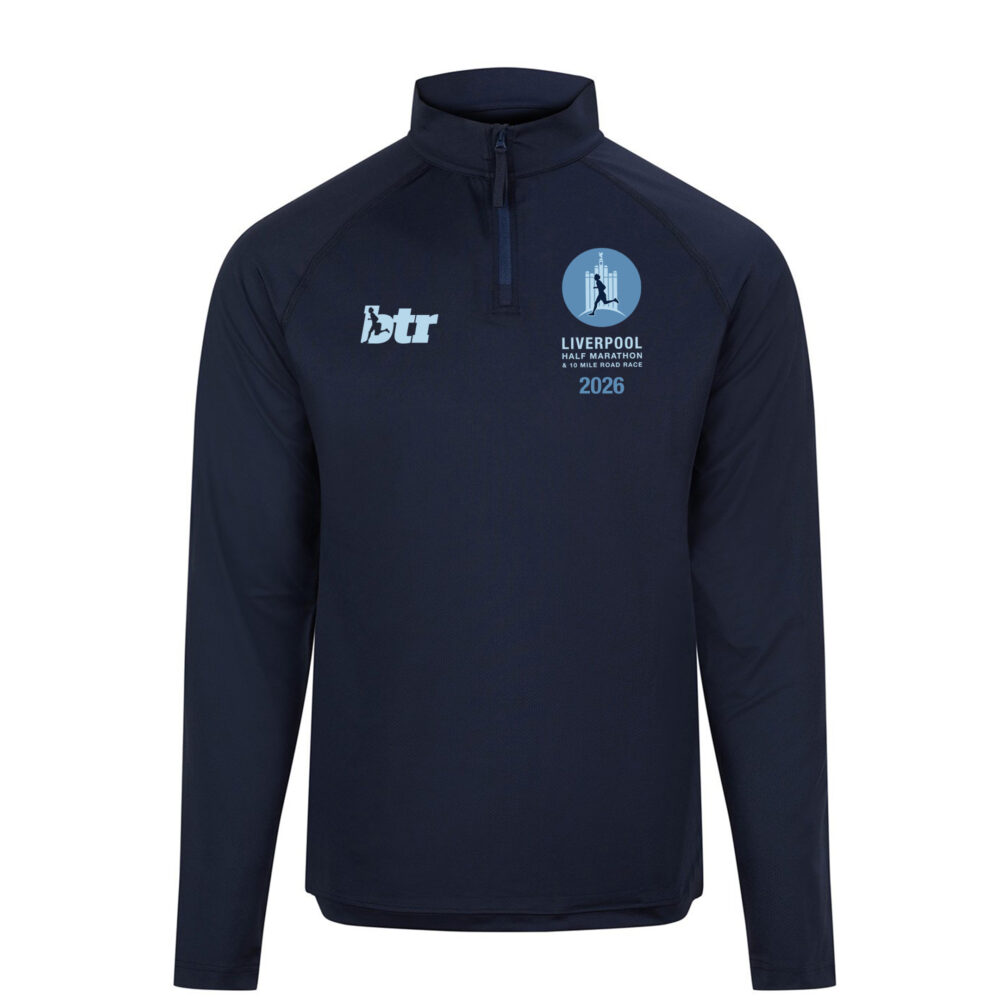 BTR Liverpool Half Marathon  Active 1/4 Zip