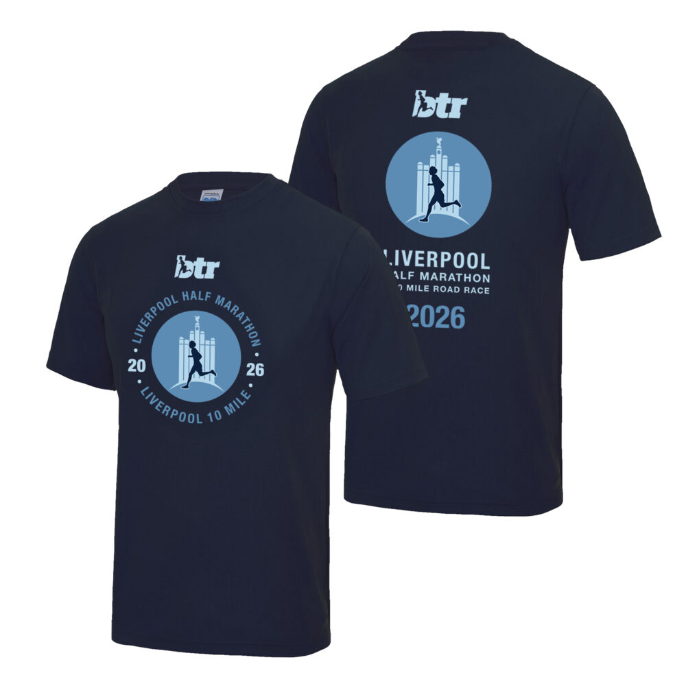 BTR Liverpool Half Marathon  Unisex Technical T-Shirt